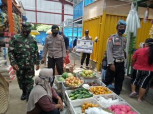 Pasar Tradisional Juwangi Jadi Sasaran Operasi Yustisi