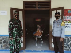 TNI dan Polri Amankan Penyaluran BST Jogonalan