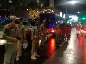 Harkamtibmas di Kota Solo, TNI-POLRI Gelar Patroli Gabungan