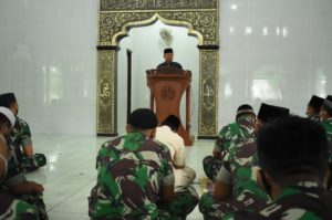 Danrem 071 : Peringatan Isra Mi’raj momentum mengimplementasikan Akhlakul Karimah Prajurit