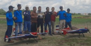 Halal Bihalal dan Tasyakuran Lapangan terbang aeromodeling di wilayah PT Danliris