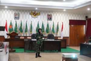 Korem 071/Wijayakusuma Gelar Tar Wabku BTPKLW dan Sosialisasi Perkasad 15 tahun 2021