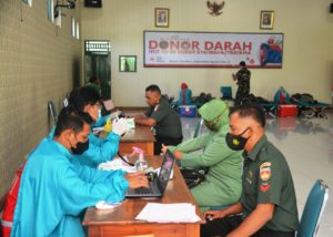 HUT Korem Solo Ke 56, Kodim Boyolali Turut Selenggarakan Donor Darah