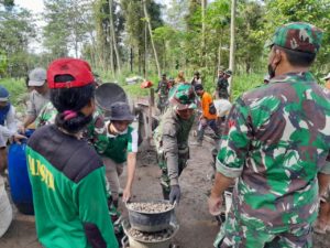 TMMD Hidupkan Kembali Budaya Gotong Royong