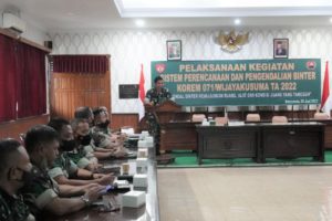 Korem 071/Wijayakusuma Gelar Sisrendal Binter