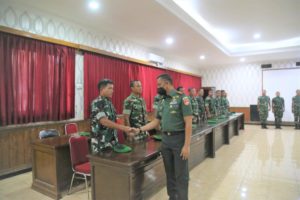 Danrem 071/Wijayakusuma Lepas Prajuritnya Tugas di Kewilayahan.