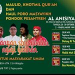Pondok Pesantren Al Anisyiyah Ngemplak Kartasura Sukoharjo, Gelar Acara Pengajian Akbar Bertajuk “Maulid, Khotamil Qur’an, & Haul Para Masyayih.”