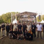 Pemuda Tani Indonesia Menggelar Konser Musik Rakyat di Waduk Mulur Sukoharjo.
