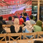 Dandim 0726/Sukoharjo Launching lagu “Indonesia Sejati” sekaligus berikan Wasbang dalam acara Gelora Greget Mania Kartasura.