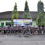 Jaga Kebugaran Tubuh, Dandim 0735/Surakarta Gowes Bersama Anggota
