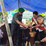 Dandim 0724/Boyolali Laksanakan Peletakan Batu Pertama RTLH