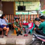 Jelang Lebaran, Babinsa Kampung Baru Silaturahmi Dengan Tokoh Masyarakat