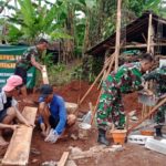 Koramil Jatisrono Bangun Jamban Yang Layak Bagi Warga Kurang Mampu