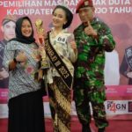 Putri Prajurit Grup 2 Kopassus Raih Juara 3 Pemilihan Duta Wisata Mas Mbak Sukoharjo 2023