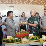 Rayakan HUT Bhayangkara Ke-77 Tahun, Jajaran Grup 2 Kopassus Kunjungi Polres Sukoharjo