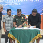 Dukung Kelancaran Jaringan Internet Kodim Wonogiri Gandeng PT Mamura Intermedia