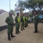 Kuatkan Pertahankan Wilayah, Babinsa Jajar Latihkan PBB Kepada Linmas