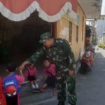 Sertu Teguh Berikan Motivasi Dan Semangat Belajar Kepada Anak-anak Paud di Wilayah Binaan