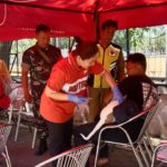 Peran Aktif Babinsa Kelurahan Nusukan Pada Vaksinasi Rabies Untuk Hewan Peliharaan