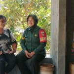 Babinsa Wanita Pertama Di Kodim 0728/Wonogiri, Dekatkan Diri Dengan Warga