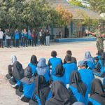 Anggota Koramil Bentuk Mental Dan Karakter Siswa SMKN 1 Giritontro, Ini Tujuannya