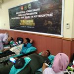 Kodim 0735/Surakarta Gelar Donor Darah Dalam Rangka Hari Juang TNI AD Ke-78 Tahun 2023