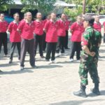 Tingkatkan Rasa Tanggung Jawab Dan Etos Kerja, Babinsa Kelurahan Mojosongo Berikan Pelatihan Kedisiplinan