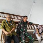 Sambangi Abdi Dalem Keraton Surakarta, Babinsa Baluwarti Sisipkan Pesan Jaga Kamtibmas