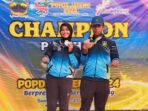 Adila Hermulia Putri & Dimas Maulana Dzaki Kusuma Raih Podium Tertinggi Mix Team Divisi Compound POPDA Propinsi Jawa Tengah 2024