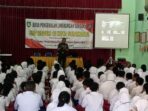 Danramil 01/Laweyan Berikan Materi Bela Negara Pada MPLS Siswa Baru SMPN 12 Surakarta