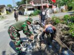 Karya Bakti TNI Satnonkowil 2024, Grup 2 Kopassus Kembali Lanjutkan Pembangunan Talud Menyisir Desa Sambon