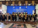 BERTABUR BUNGA UNIBA WISUDA PROGRAM SARJANA ANGKATAN KE-55 DAN PROGRAM MAGISTER ANGKATAN KE-34