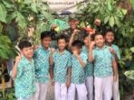 Adik-adik Siswa SDN 1 Karangasem Adalah Teman Babinsa Untuk Berinteraksi