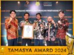 Kementerian ESDM Berikan Penghargaan Tamasya Award 2024 Kepada PT Ganda Alam Makmur