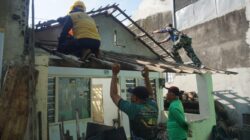 Semangat Pantang Menyerah, Satgas TMMD Reguler Ke-125 Kodim 0735/Surakarta Terus Garap Sasaran Fisik RTLH