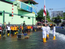 Berbeda Dari Biasanya…!! : Upacara HUT Kemerdekaan RI Ke-80 Dandim 0735/Surakarta Pimpin Upacara di Sungai Kleco