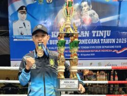 Babak Kualifikasi Tinju Porprov Jateng 2025 Banjarnegara : Atlet Bima Boxing Camp Sumbang Medali Emas Untuk Tim Solo.