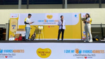 SERENTAK !!! Di 27 Kota Hands4Diabetes 2025 : Gerakan Nasional Tropicana Slim untuk Hidup Sehat dan Produktif