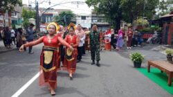Asah Kreatifitas Pokja PKK, Babinsa Kepatihan Wetan Hadir Dalam Festival Jenang