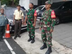 Jelang pergantian Tahun, Babinsa Keprabon Bersama Satlinmas Laksanakan Patroli, Yakinkan Situasi Tetap Aman Dan Kondusif