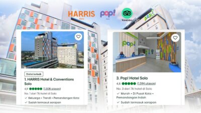 ULASAN BERBICARA !!!, HARRIS HOTEL SOLO PERINGKAT #1 DI TRIPADVISOR, POP! HOTEL SOLO MASUK 3 BESAR