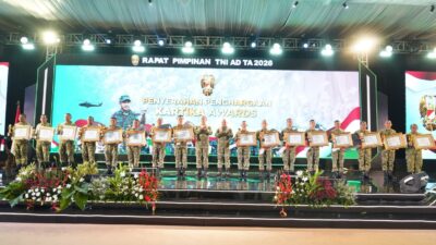Brigif 6/TSB/2 Kostrad Raih Penghargaan Kartika Award, Torehkan Prestasi Sebagai Satker Terbaik Peraih WBK