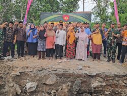 Kodim 0729/Bantul Hadiri Groundbreaking Jembatan Perintis Garuda Tahap III & IV