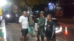 Demi Terciptanya Keamanan Wilayah Piket Koramil 02/Banjarsari Pergencar Patroli Malam di Wilayah Kecamatan Banjarsari
