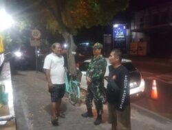 Demi Terciptanya Keamanan Wilayah Piket Koramil 02/Banjarsari Pergencar Patroli Malam di Wilayah Kecamatan Banjarsari