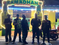 Jaga Kondusifitas Wilayah Jelang Lebaran, Piket Koramil 02/Banjarsari Bersama Linmas Laksanakan Patroli bersama