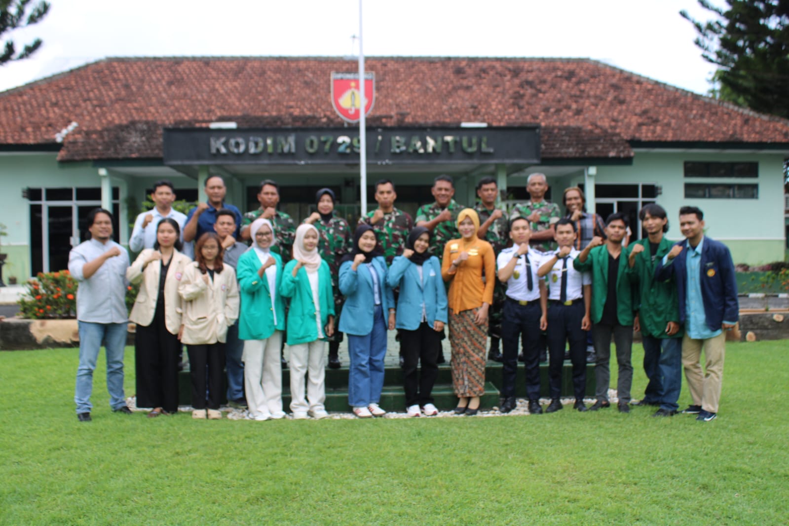 Dialog Kebangsaan Dandim 0729 Bantul bersama mahasiswa BEM se-Kabupaten Bantul