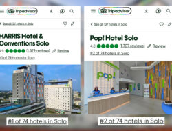 HARRIS HOTEL SOLO DAN POP! HOTEL SOLO DINOBATKAN SEBAGAI HOTEL TERBAIK DI KOTA SOLO VERSI TRIPADVISOR