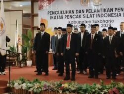 Resmi Dilantik Pengurus IPSI Kabupaten Sukoharjo Periode 2025-2029 : Siap Berprestasi Fokus  Pembinaan Atlet dan Pelestarian Budaya