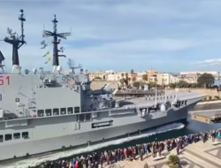 Langkah Strategis TNI AL: Kapal Induk Baru KRI Gajah Mada Berlayar Menuju Indonesia